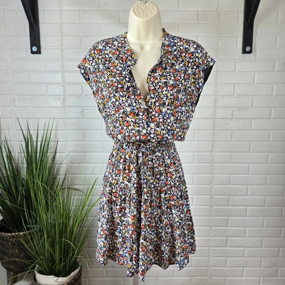 Rebecca Minkoff Dresses & Skirts - Rebecca Minkoff Ditsy Floral Print Ollie Viscose Mini Dress Size Small
